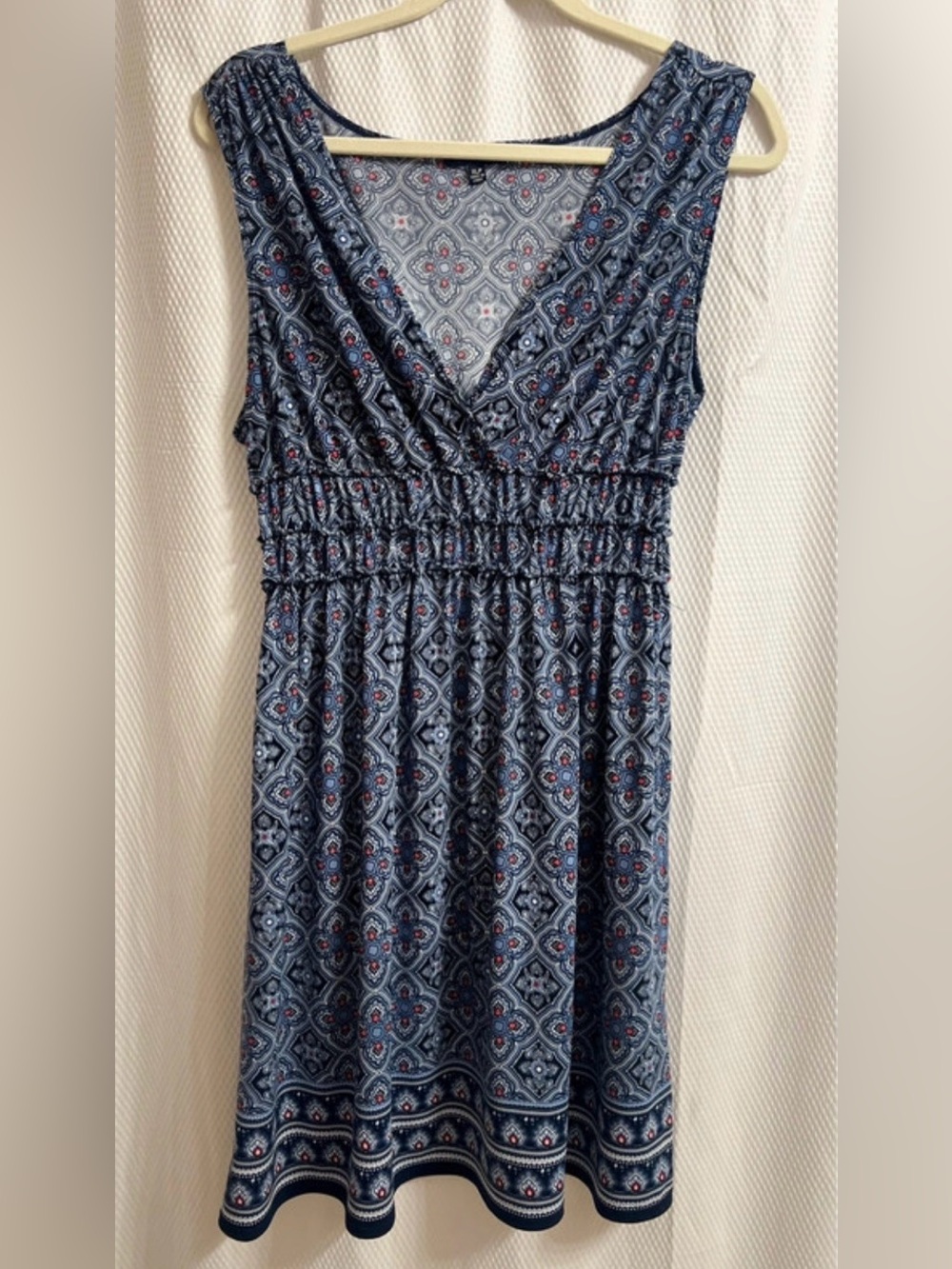Max Studio sleeveless bohemian dress-Sz XLP